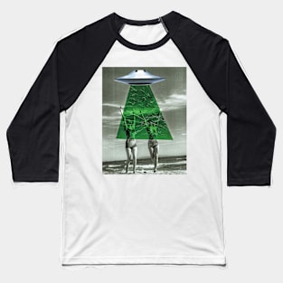 Alien Abduction Baseball T-Shirt